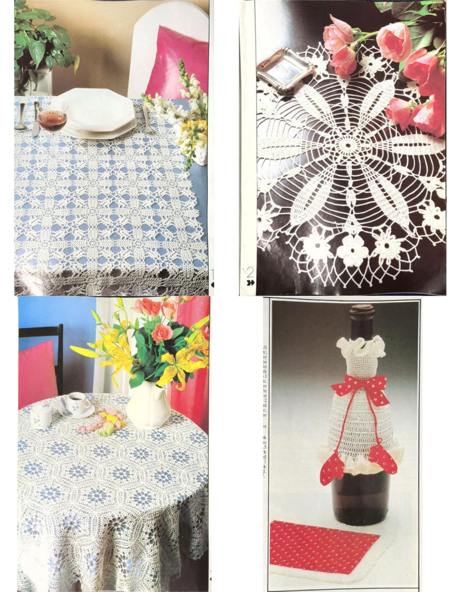 Crochet Monthly Number 91 — Les Éditions de Saxe, 1987