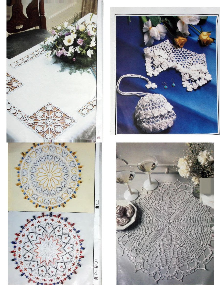 Crochet Monthly Number 92 — Les Éditions de Saxe, 1987