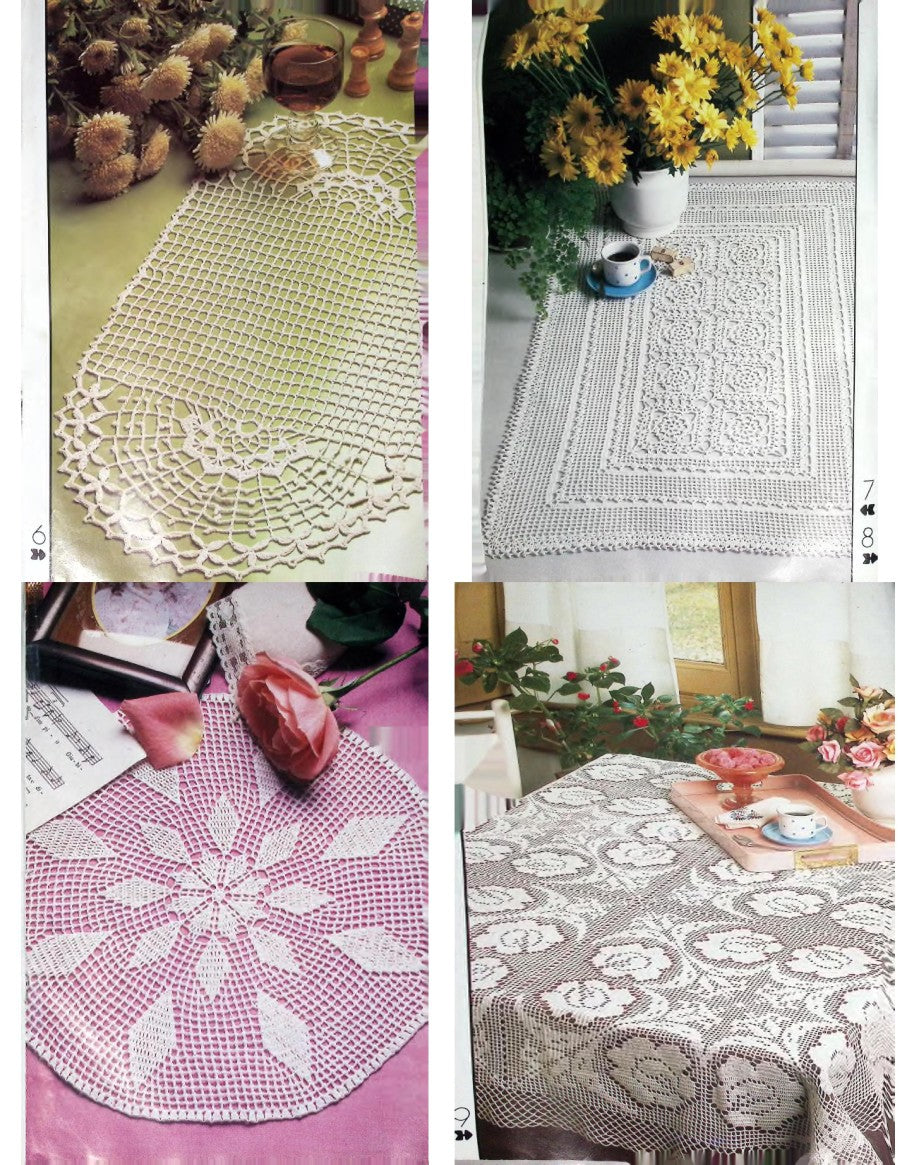 Crochet Monthly Number 92 — Les Éditions de Saxe, 1987