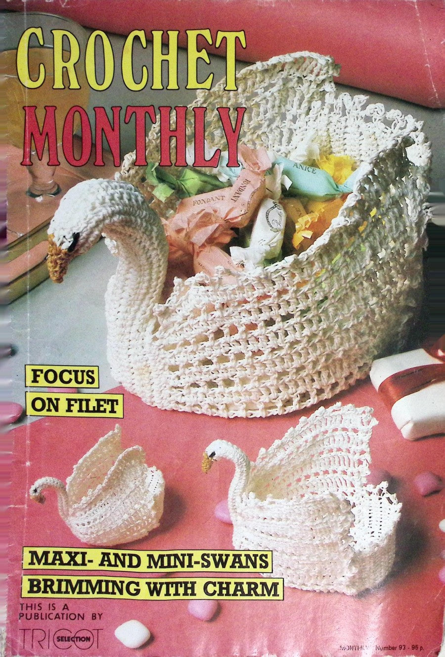 Crochet Monthly Number 93 — Les Éditions de Saxe, 1987