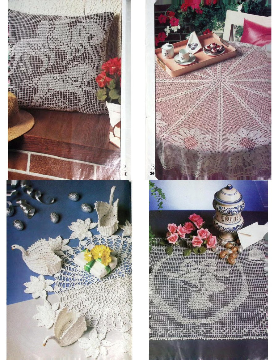 Crochet Monthly Number 93 — Les Éditions de Saxe, 1987