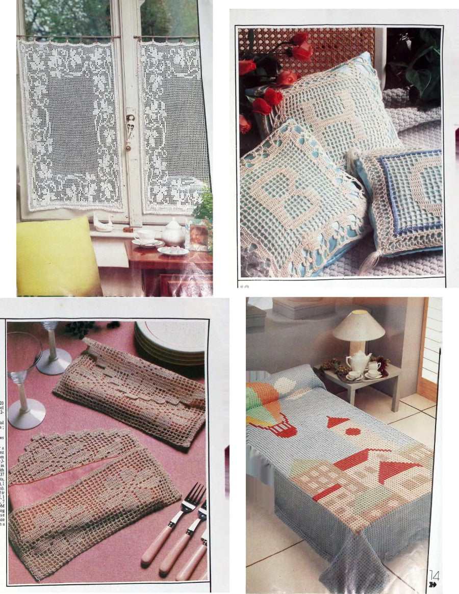Crochet Monthly Number 93 — Les Éditions de Saxe, 1987