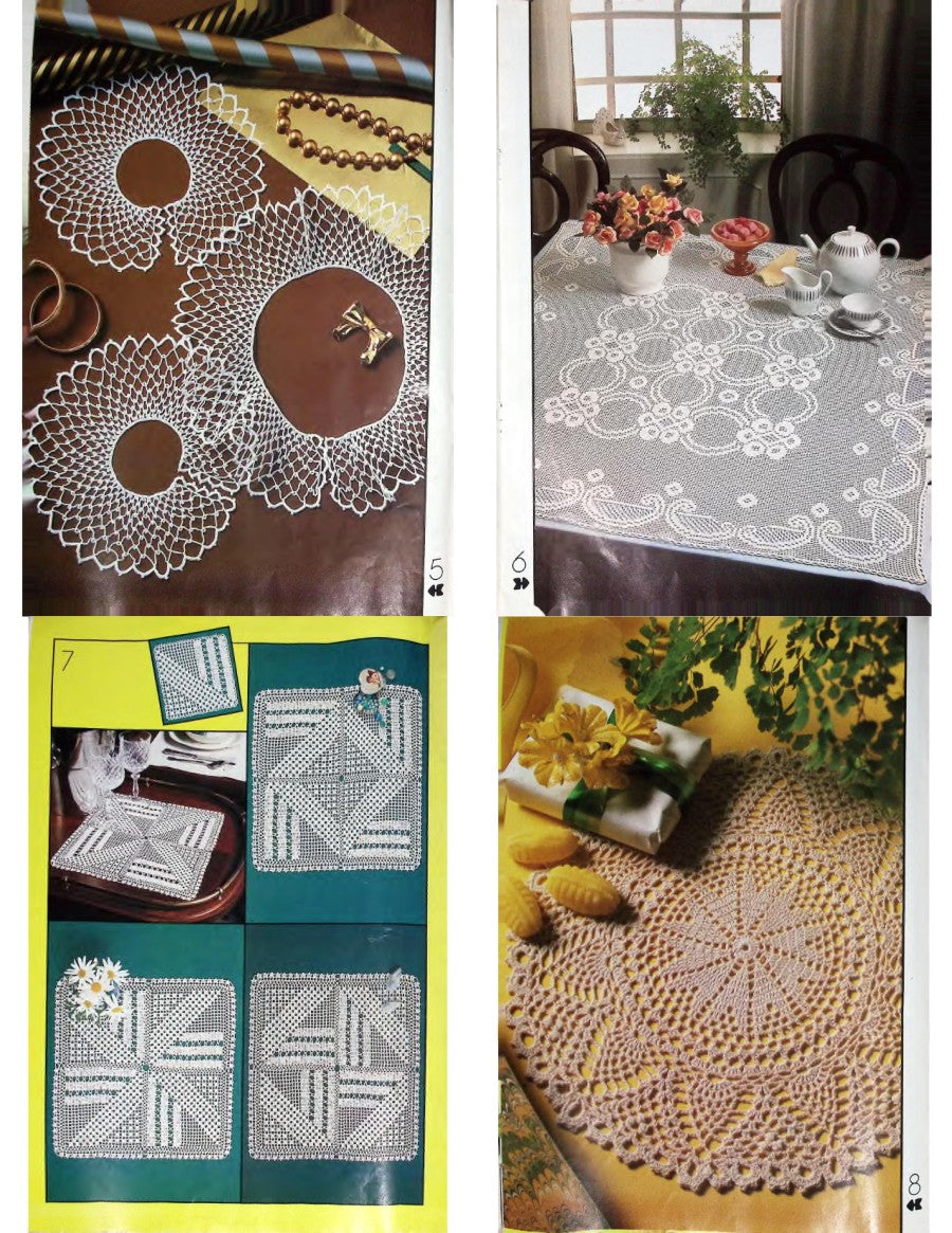 Crochet Monthly Number 94 — Les Éditions de Saxe, 1987