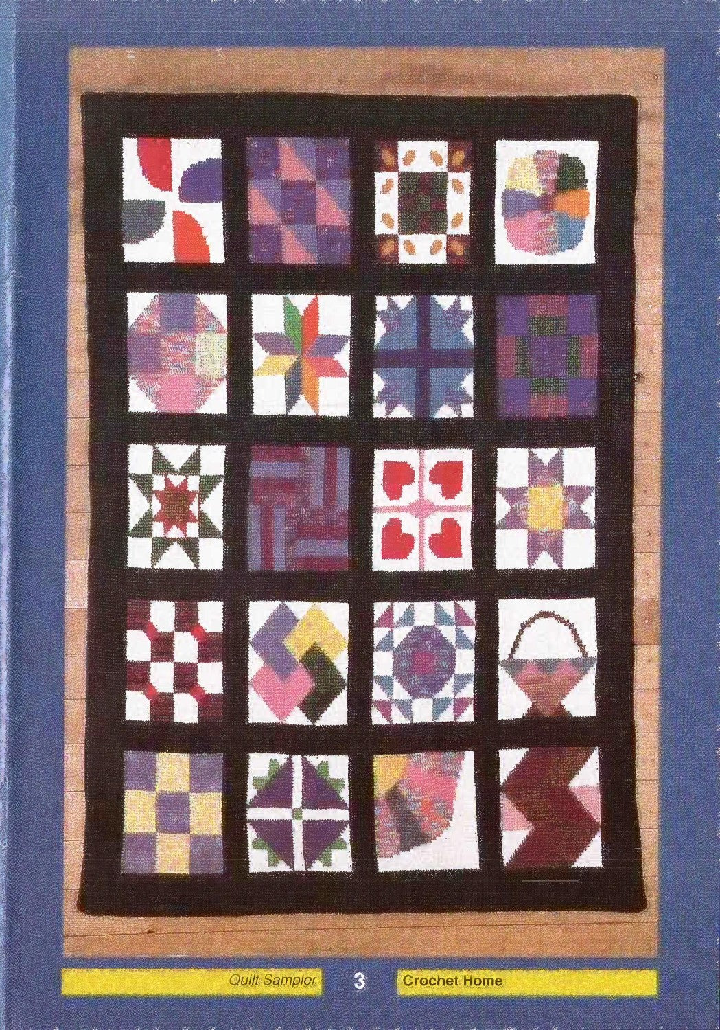 The Needlecraft Shop 951339 – Afghan Quilt Sampler (1996)
