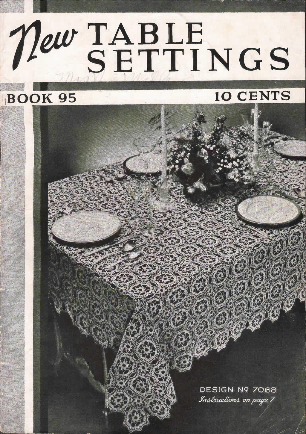 New Table Settings, Book 95, 1937