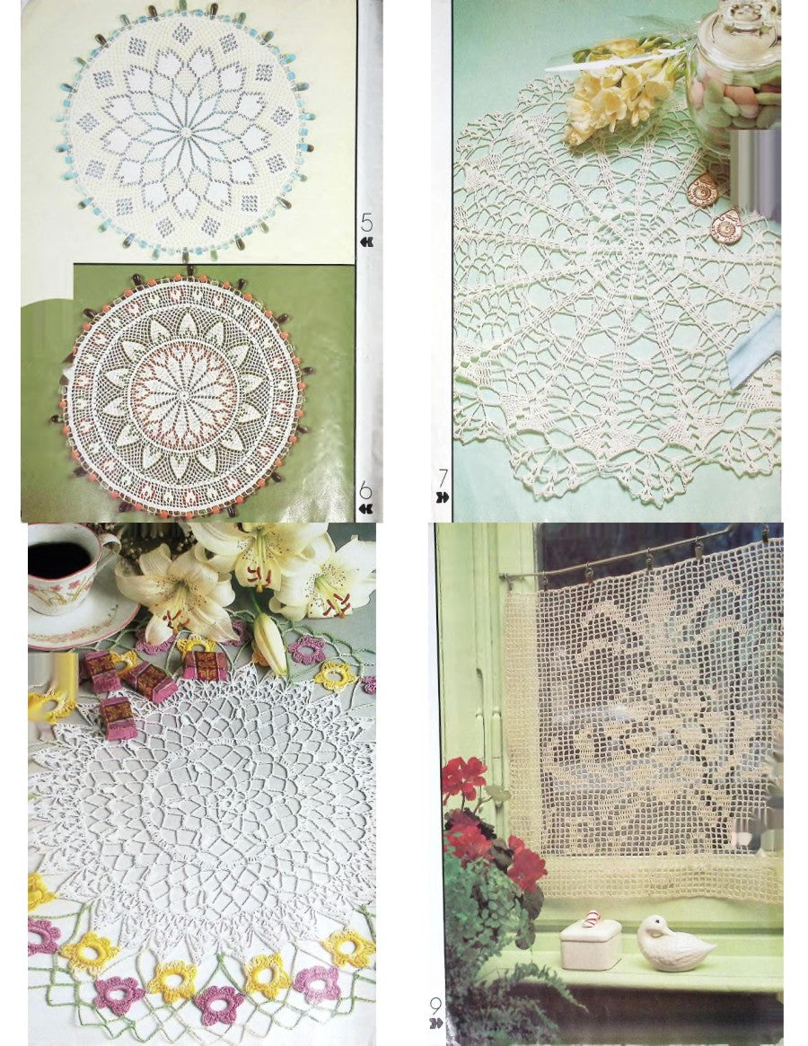 Crochet Monthly Number 96 — Les Éditions de Saxe, 1987