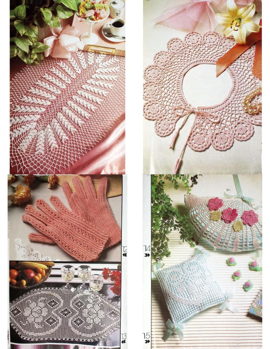 Crochet Monthly Number 96 — Les Éditions de Saxe, 1987