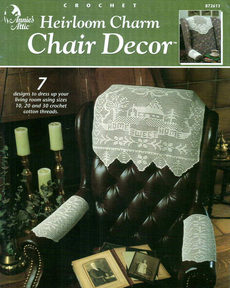 Heirloom Charm Chair Decor • Annie’s Attic (2000)