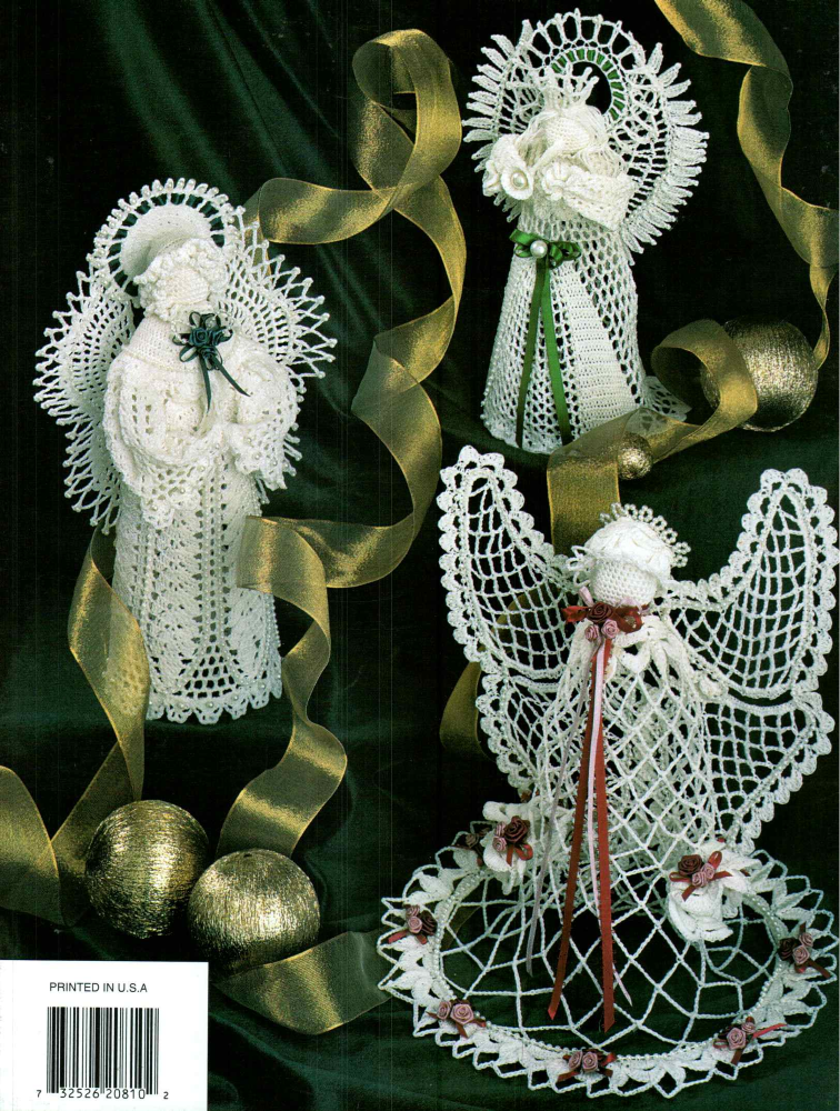 Thread Crochet Angel Adornments • Annie’s Attic (1994)