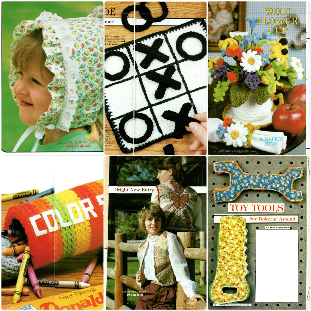 Annie's Pattern Club Newsletter #15 (June/July 1982)