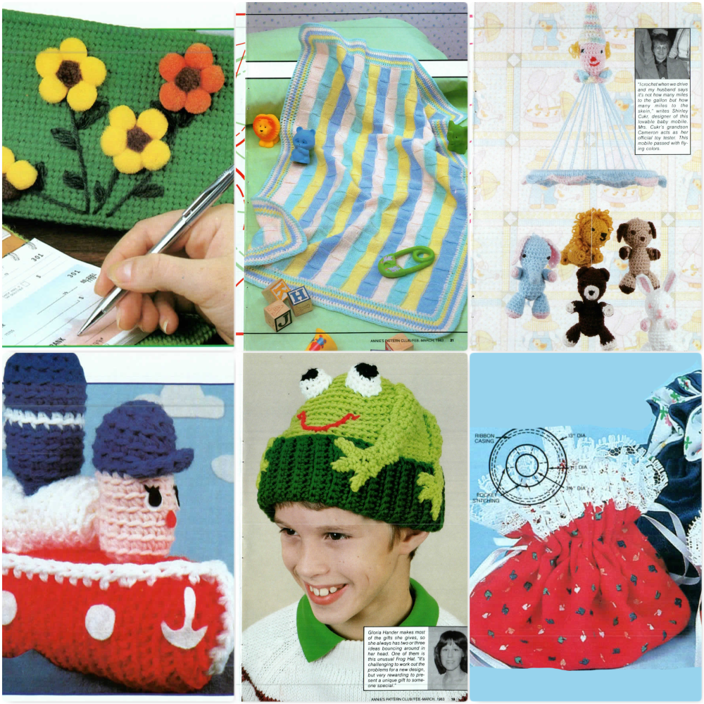 Annie's Pattern Club Newsletter #19 (Feb.-March, 1983)