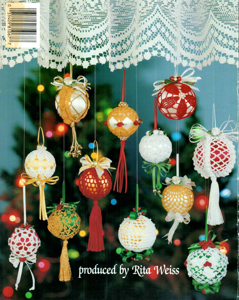American School of Needlework #1067 – Thread Crochet Christmas Tree Balls (1989)