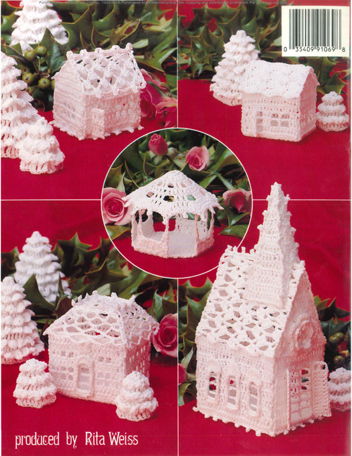 American School of Needlework #1069 – The Thread Crochet Christmas Village (1989)