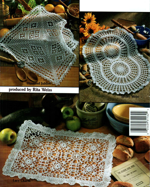 American School of Needlework #1162 – Crochet Down-Home Doilies (1993)