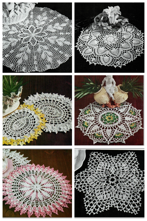 American Thread Company Star Doily Book No. 151 – Doilies (Knitted • Crocheted • Tatted • Ruffled Doilies) ~1956