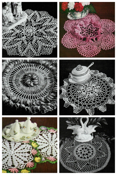 American Thread Company Star Doily Book No. 151 – Doilies (Knitted • Crocheted • Tatted • Ruffled Doilies) ~1956