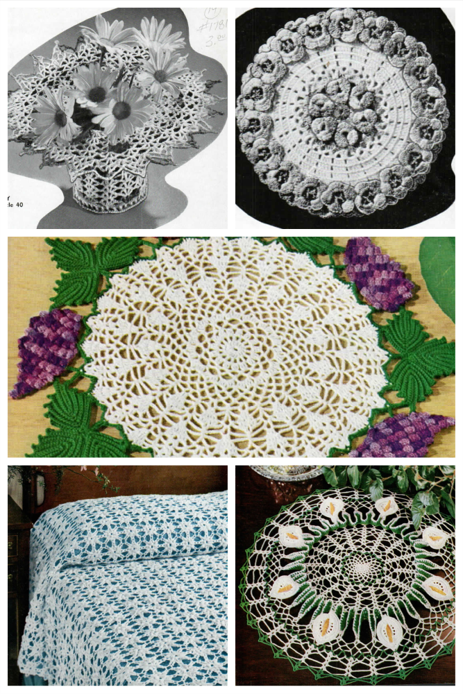 American Thread Company Star Puritan Book No. 100 – The Famous Puritan Crochet Book (1953)