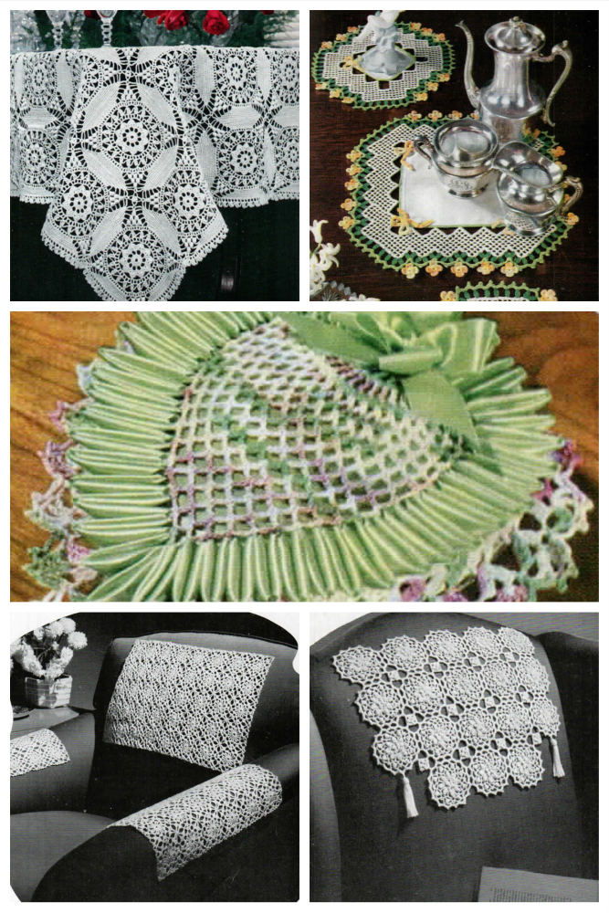 American Thread Company Star Puritan Book No. 100 – The Famous Puritan Crochet Book (1953)
