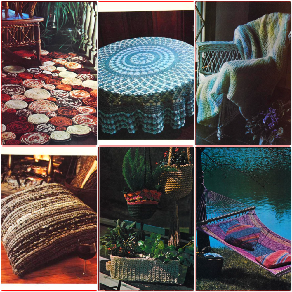 Crocheting for the Home • Margaret Ramsay and Sondra Miller (1977)