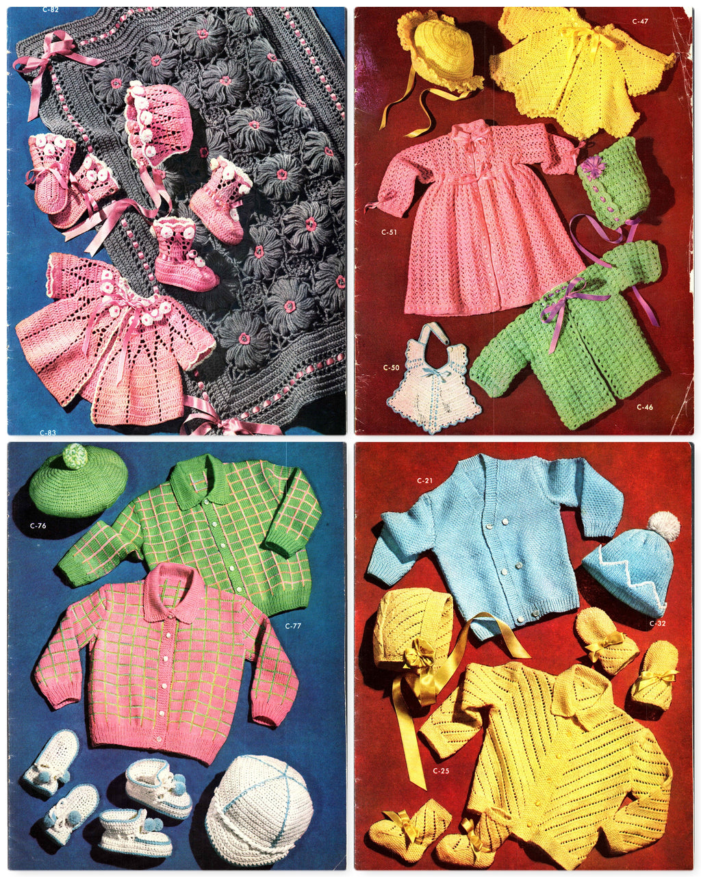 Coats & Clark's O.N.T. Baby Book No. 507, 1954