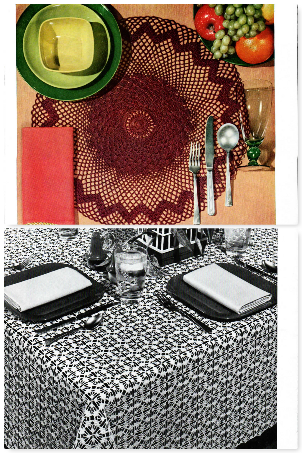 Coats & Clark • Tablecloths • Book No. 295 (1952)