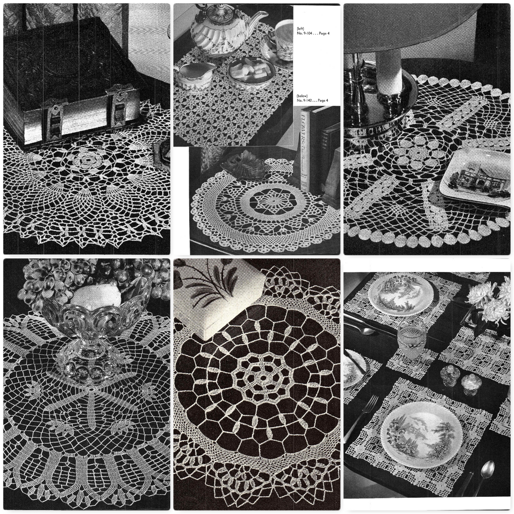 Hand Crochet by Royal Society Book No. 9: Crisp New Doilies (1948)
