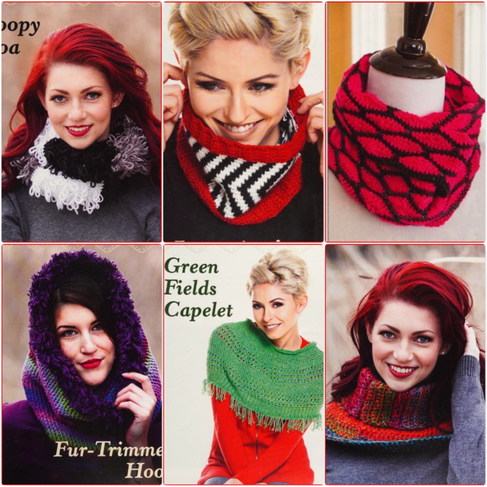 Crochet Cowls • 15 Bold & Beautiful Designs • Sharon Hernes Silverman (2016)