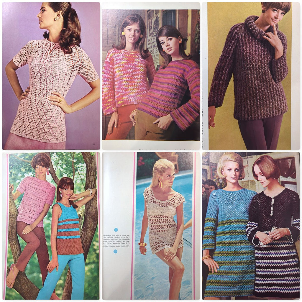 McCall's Crochet Step-by-Step Lesson for Beginners (c. 1970s)