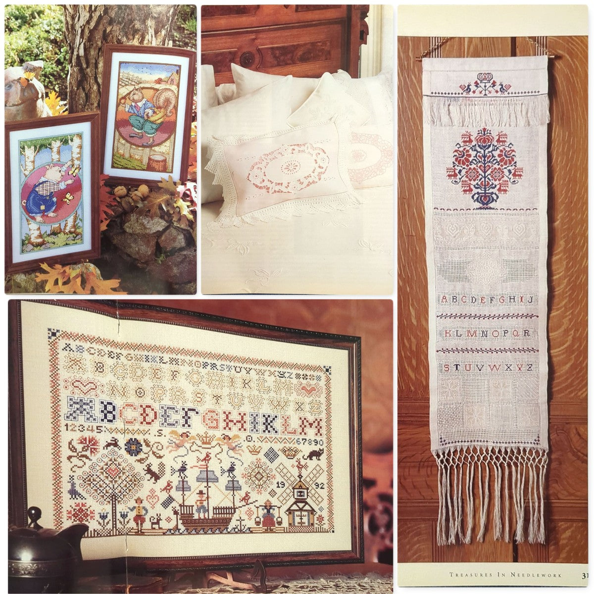 Better Homes and Gardens Treasures in Needlework: Romance – Linens to Stitch and Crochet (Fall 1992)