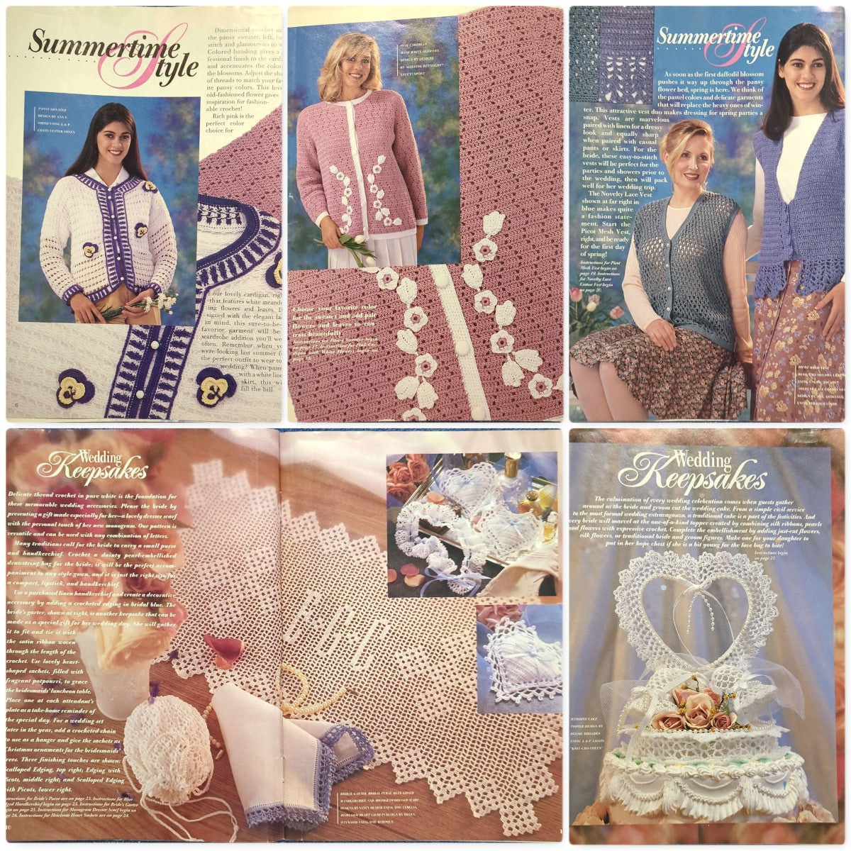 McCall's Crochet June 1996 Vol. 10 No. 3