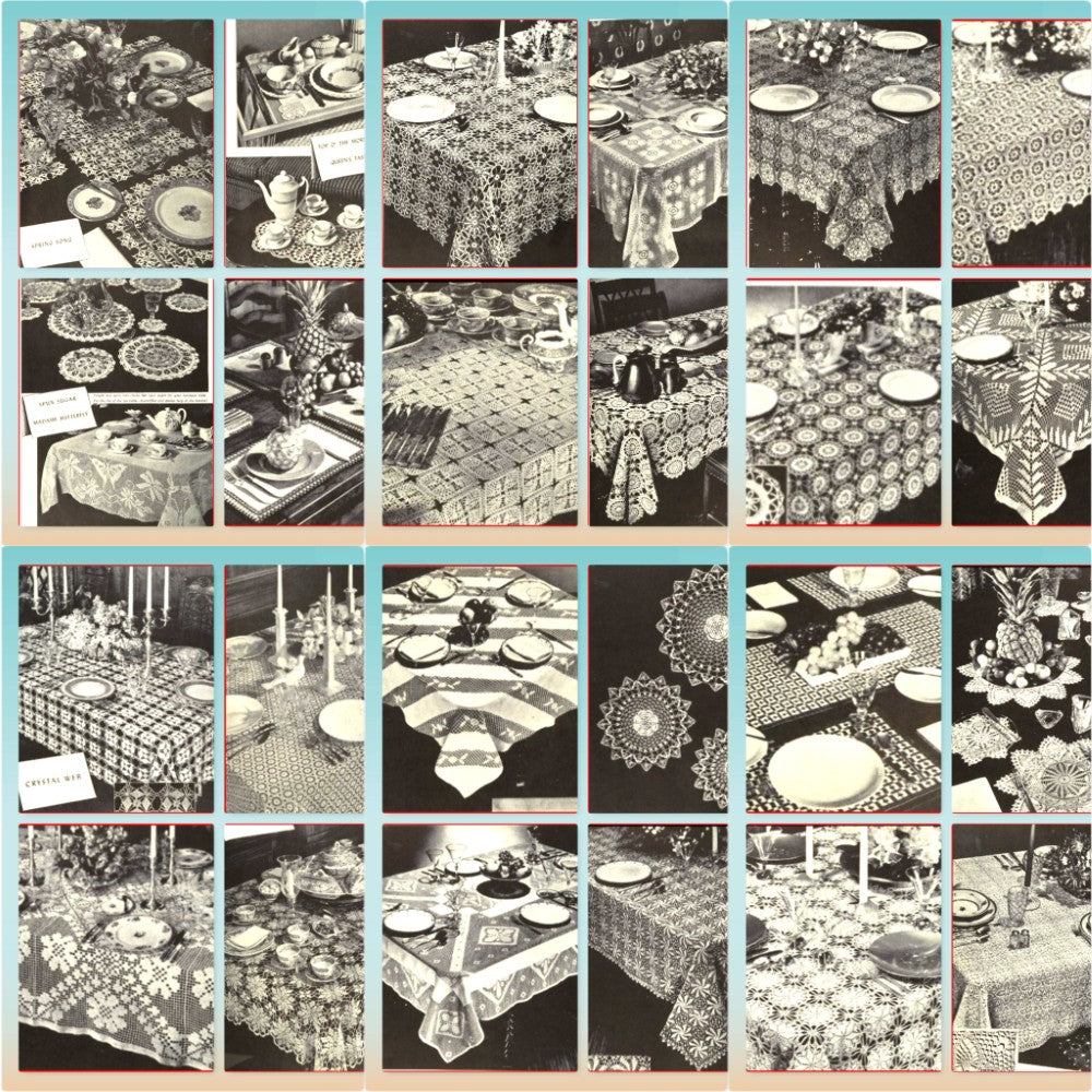 Crocheting Tablecloths and Placemats (1975)