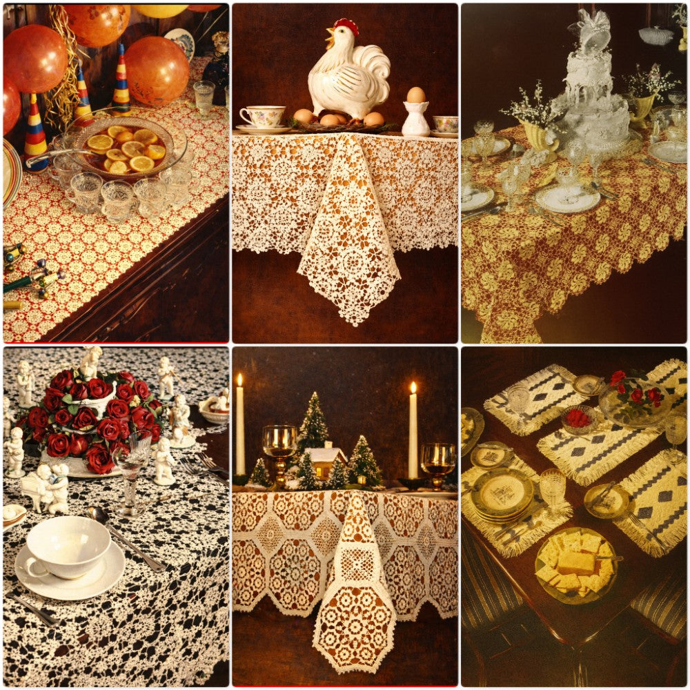 Crocheting Tablecloths and Placemats (1975)