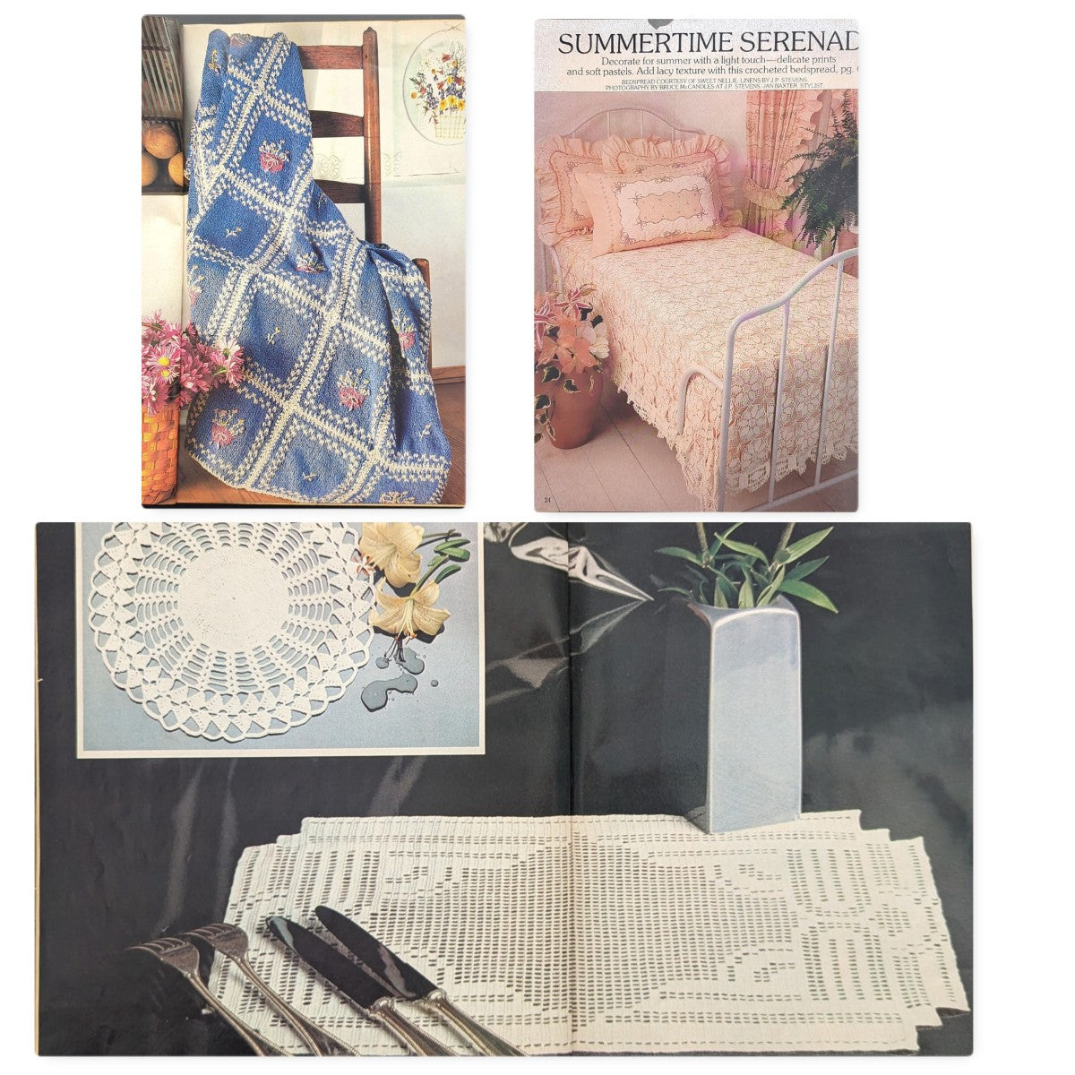 McCall's Design Ideas Knit and Crochet For the Home Vol. 24 (1986)