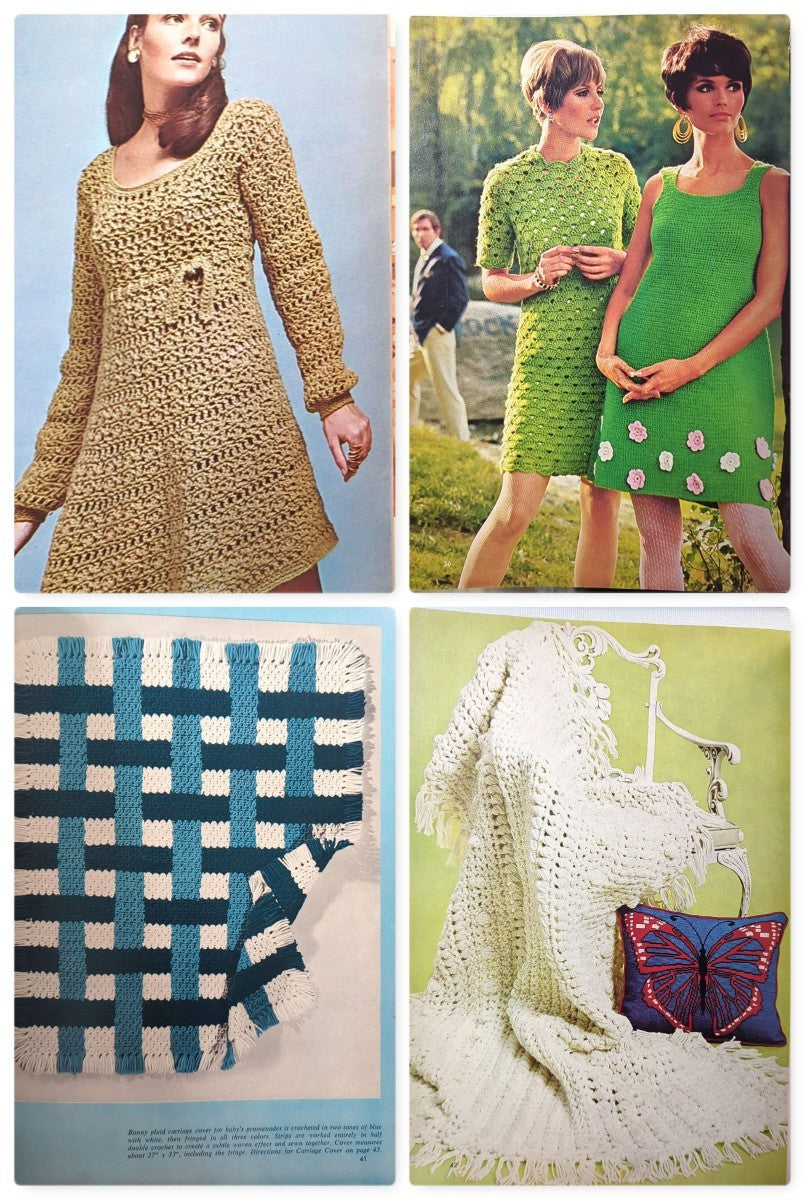 McCall's Crochet Step-by-Step Lesson for Beginners (c. 1970s)