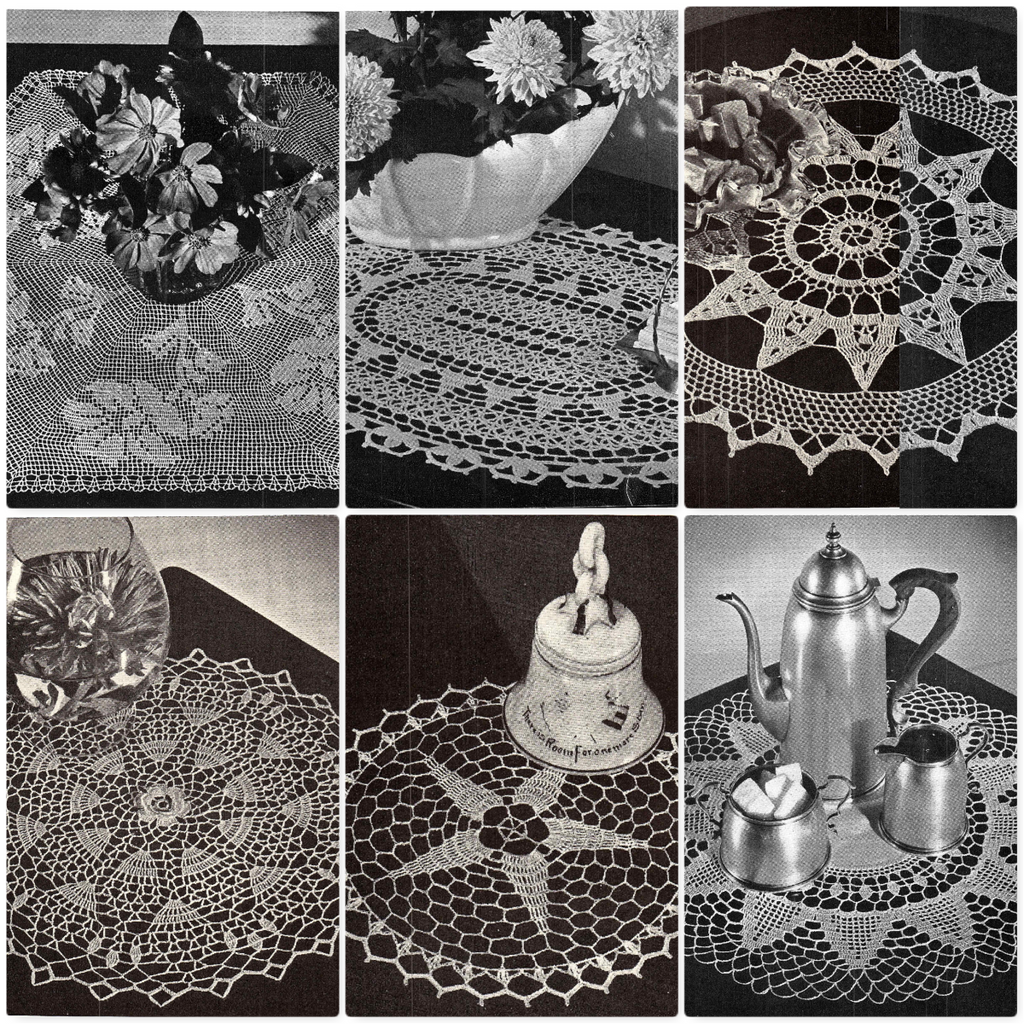 Hand Crochet by Royal Society Book No. 9: Crisp New Doilies (1948)