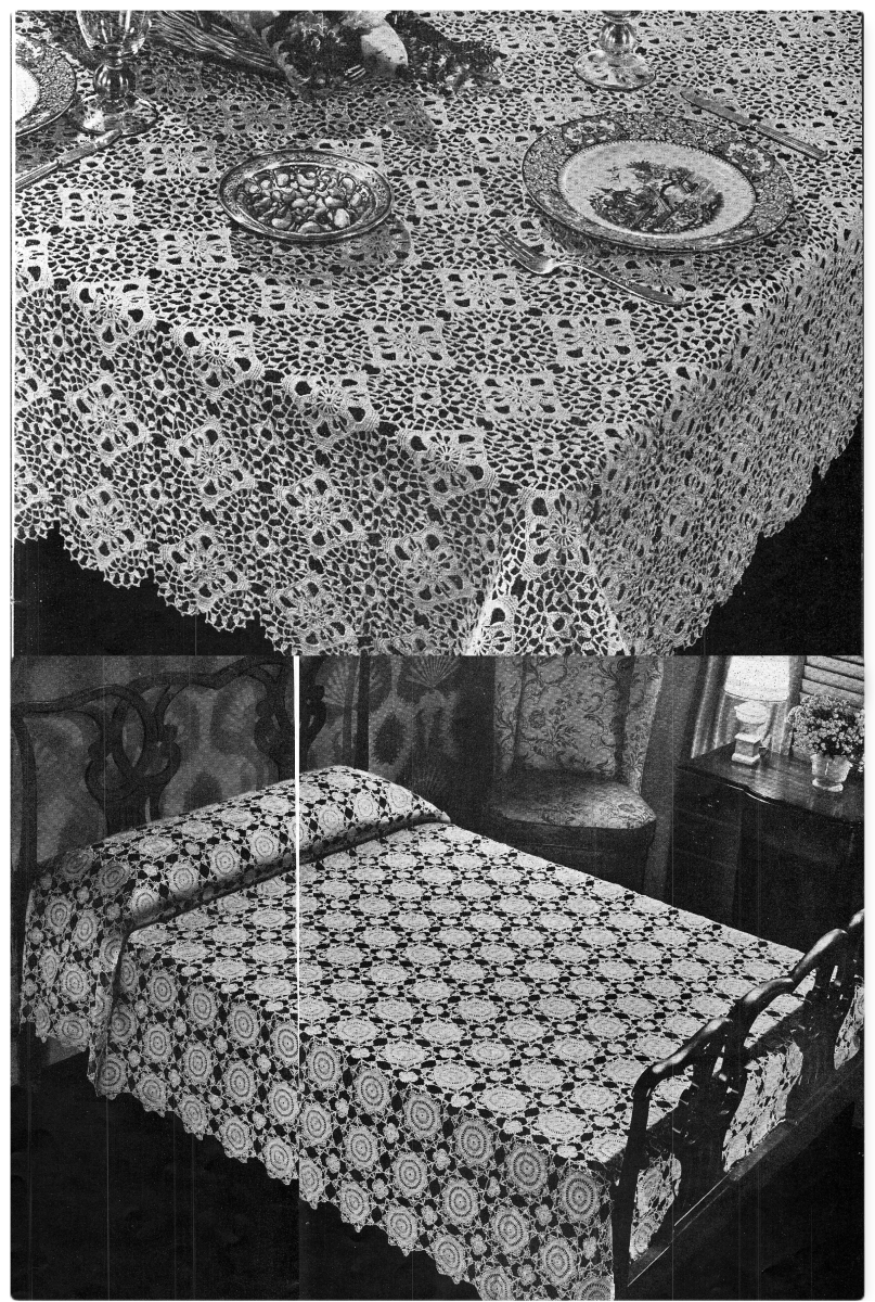 Bucilla Cotton Creations Vol. 143 (c. 1942)