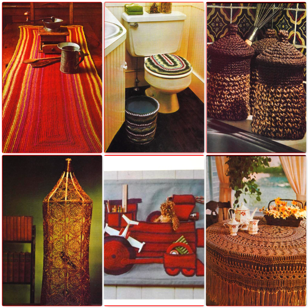 Crocheting for the Home • Margaret Ramsay and Sondra Miller (1977)