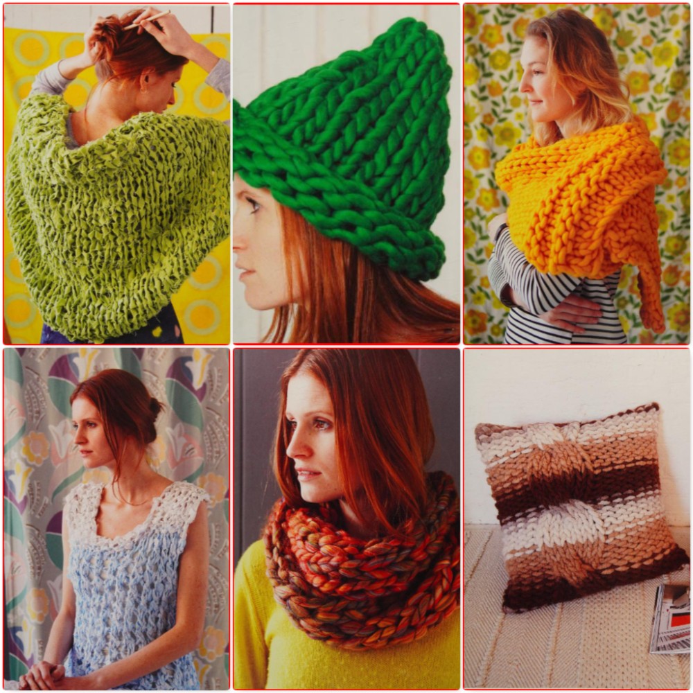 Big Needle Knits • 35 Projects to Knit Using Super-Size Needles • Melanie Porter (2015)