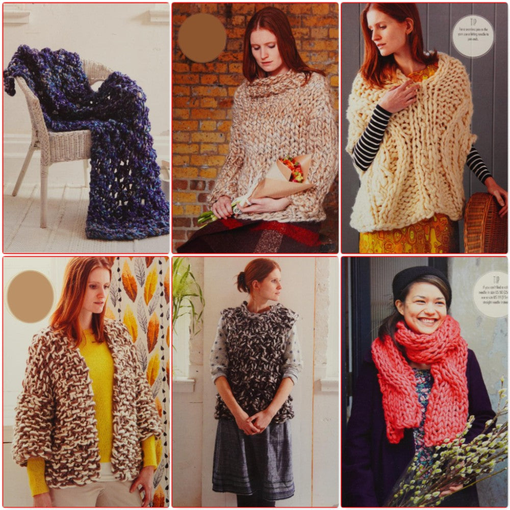Big Needle Knits • 35 Projects to Knit Using Super-Size Needles • Melanie Porter (2015)