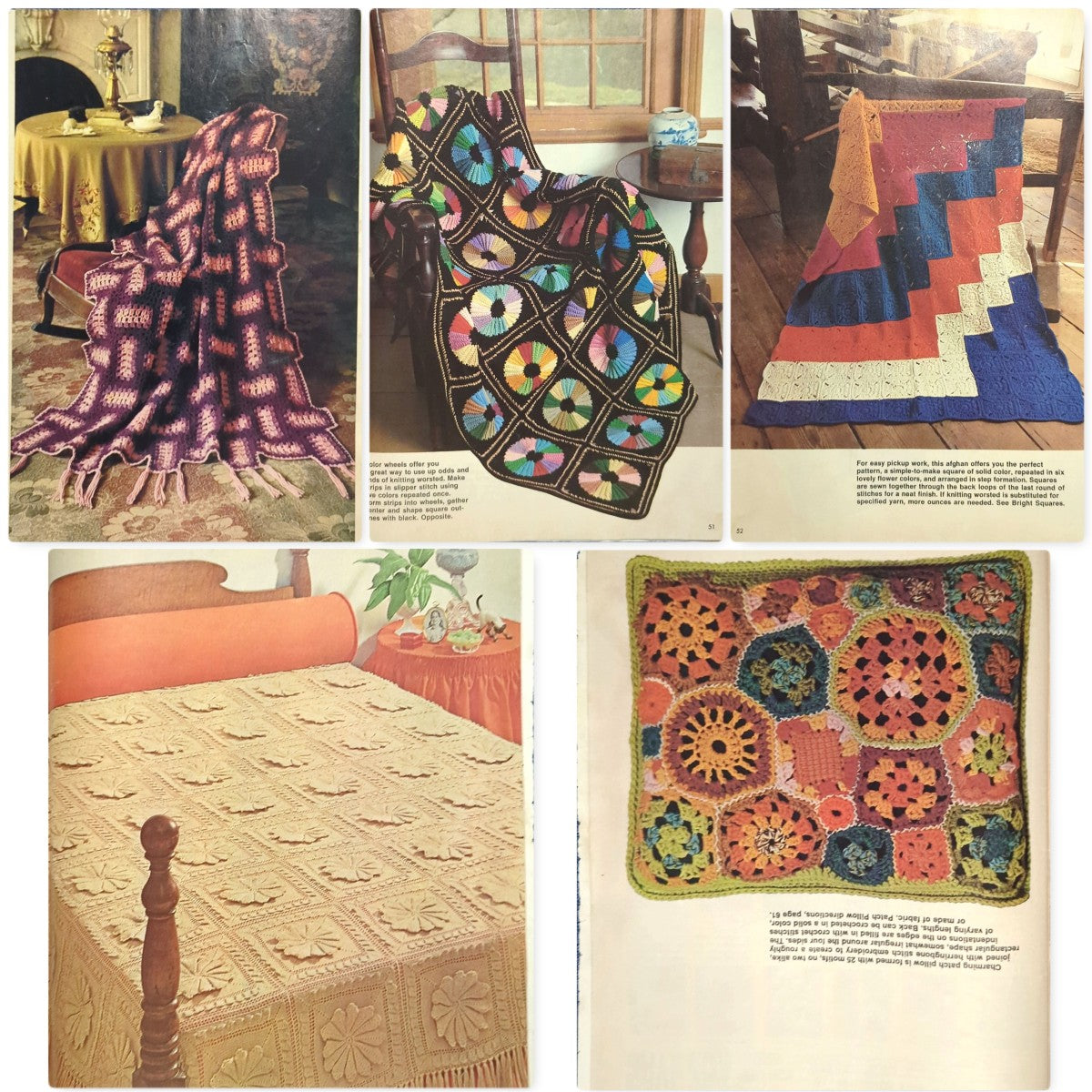 McCall's Stitchery Motifs in Crochet Volume III (1976)