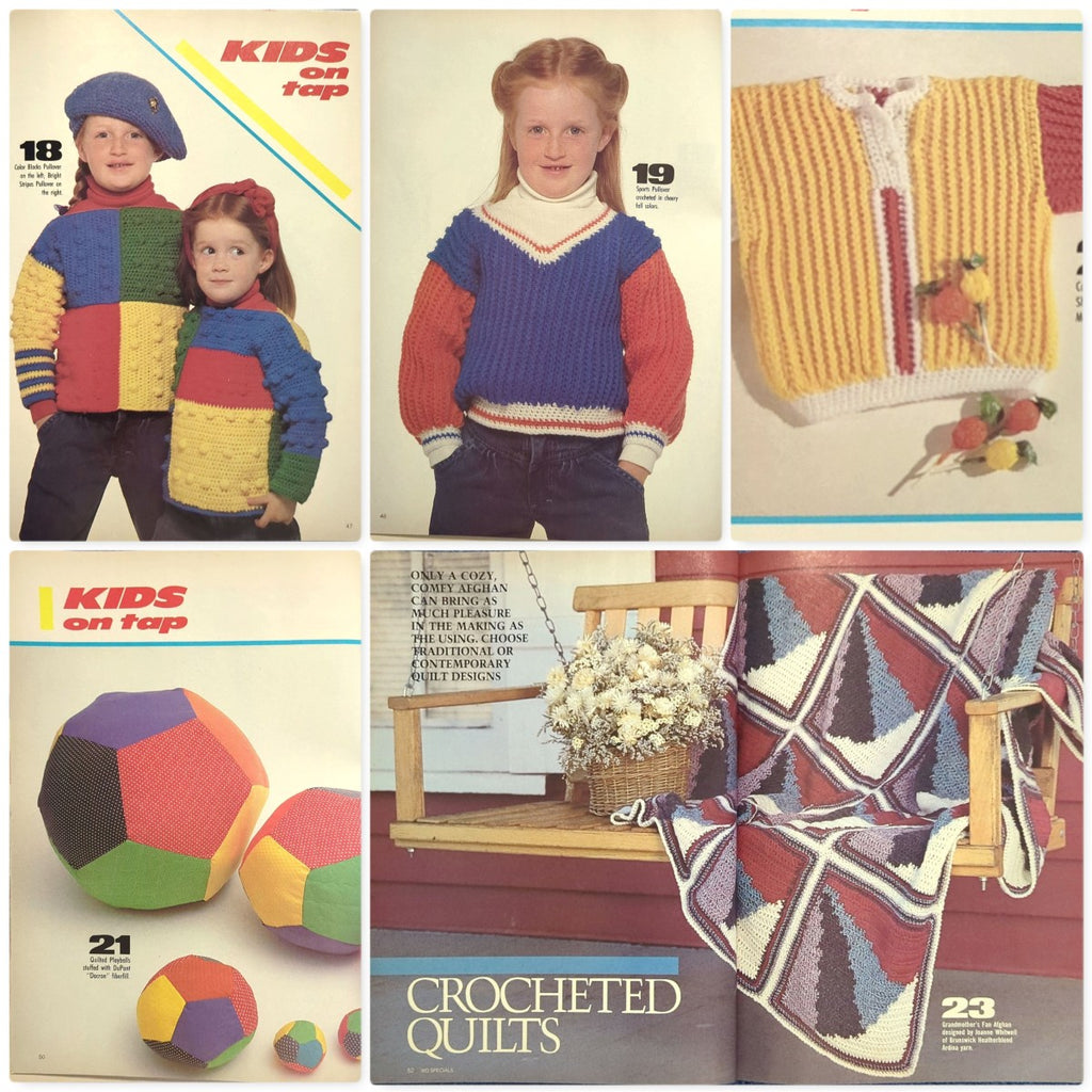 Woman's Day Granny Squares & Crafts (September 1986)