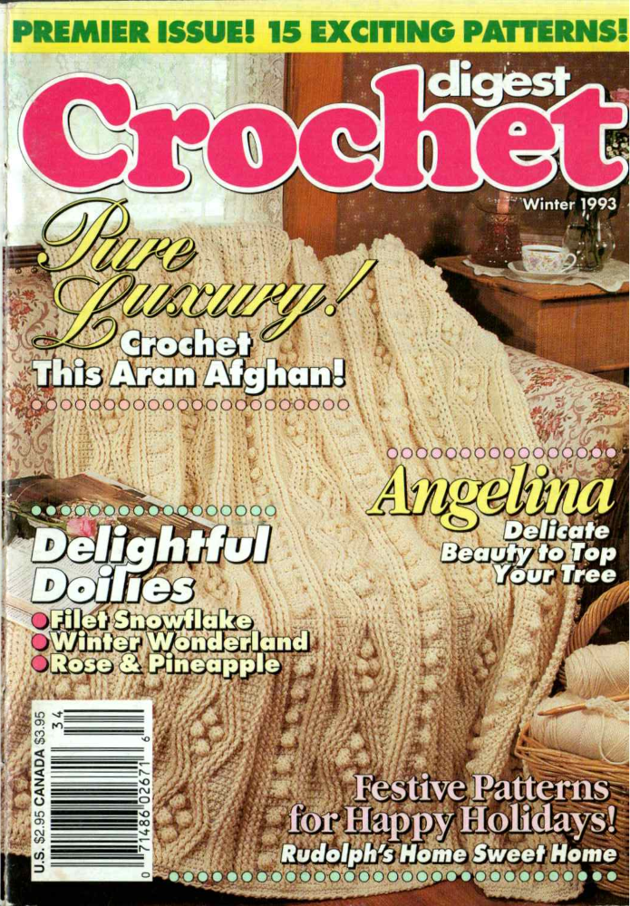 Crochet Digest Winter 1993 (Premier Issue)