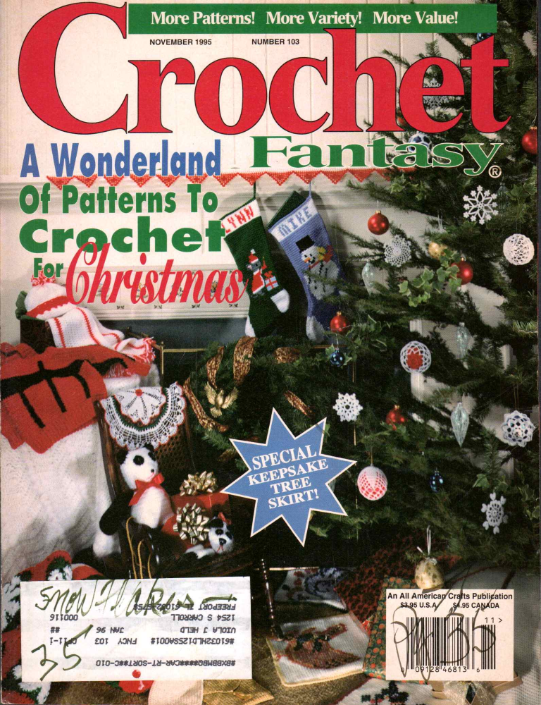 Crochet Fantasy No. 103 (November 1995)