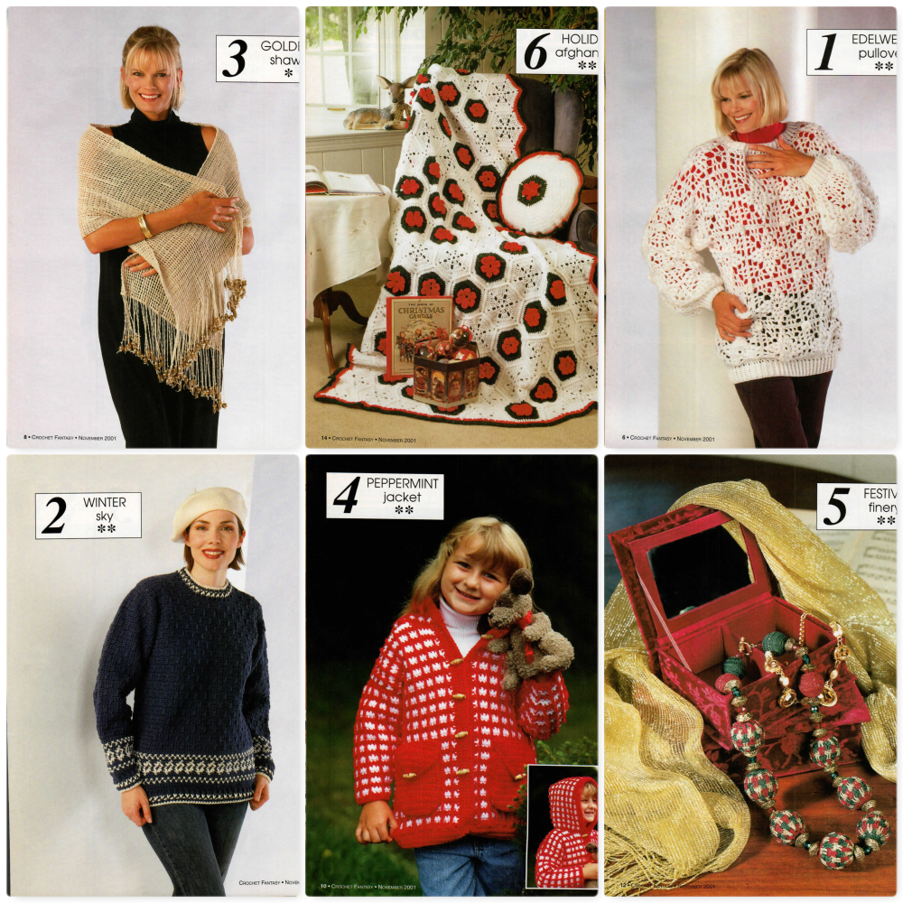 Crochet Fantasy No. 154 (November 2001)