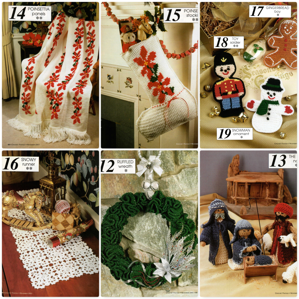 Crochet Fantasy No. 154 (November 2001)