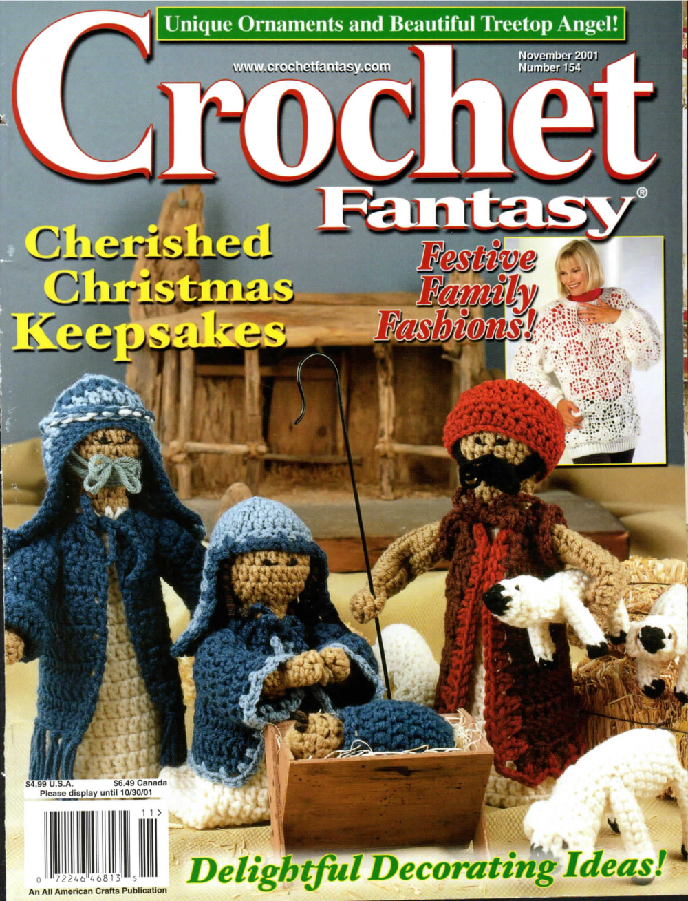 Crochet Fantasy No. 154 (November 2001)