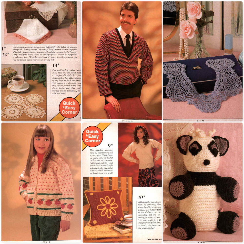 Crochet Fantasy No. 61 (August 1990)