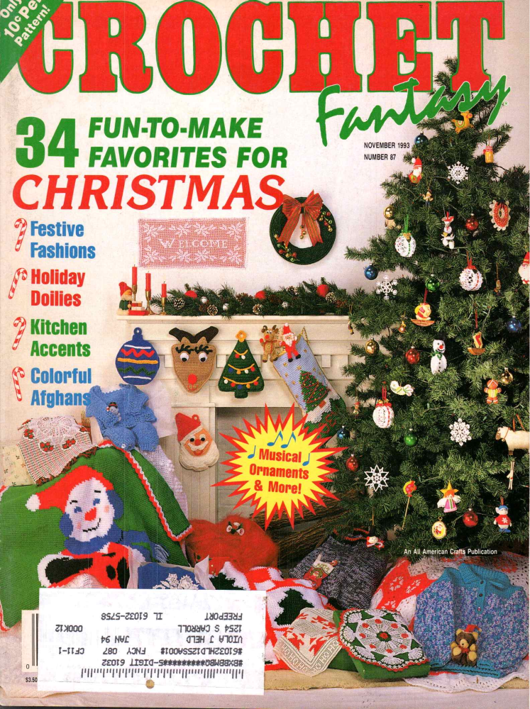 Crochet Fantasy No. 87 (November 1993)