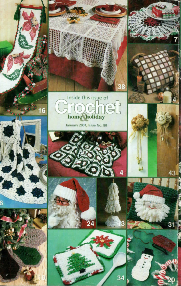 Crochet Home & Holiday No. 80 (2001)