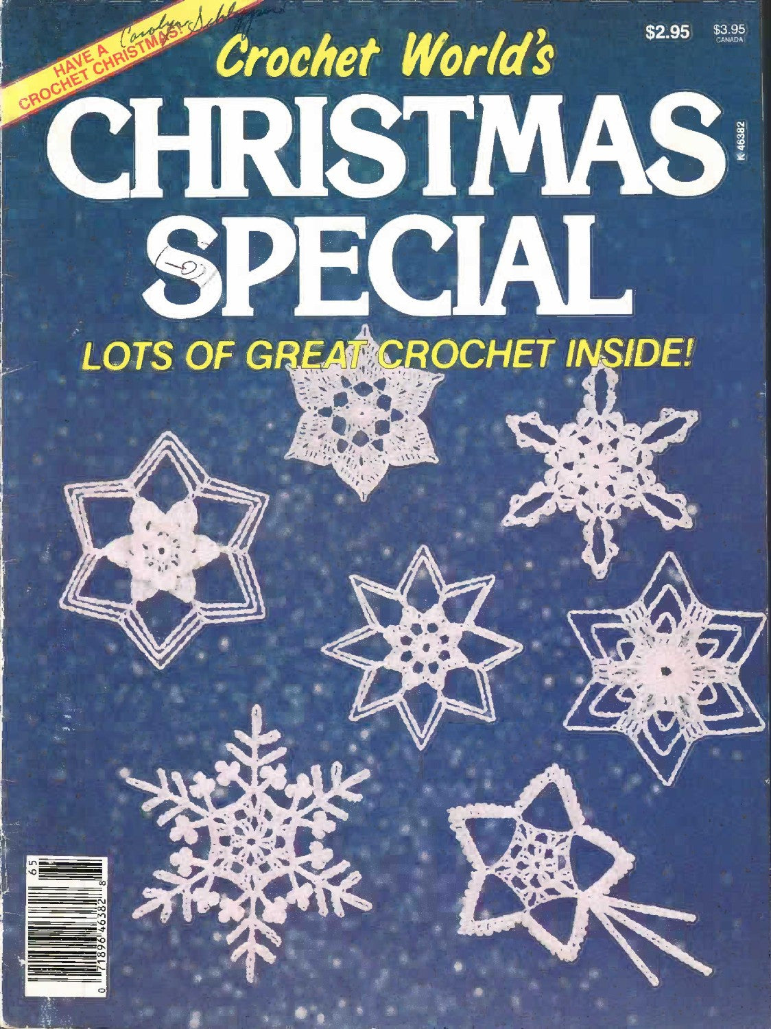 Crochet World's Christmas Special 1986 (also known as the Christmas Annual)